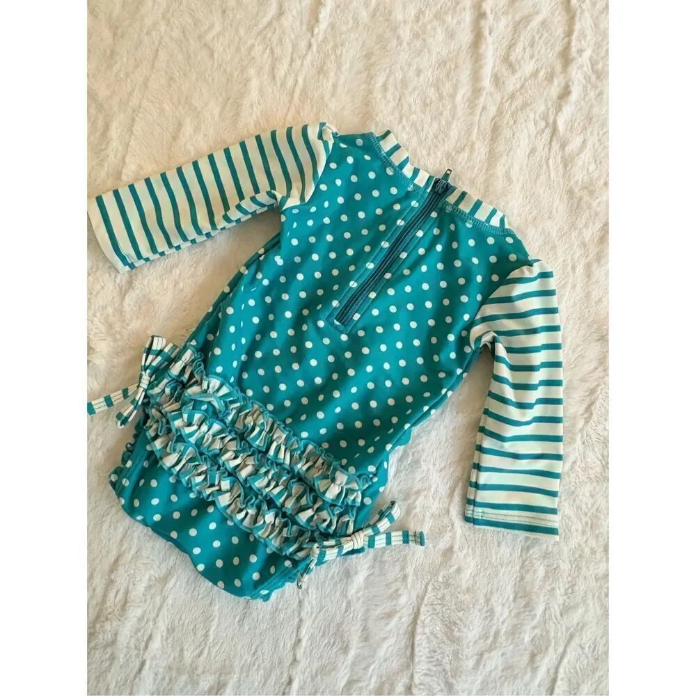 Ruffle Butts Baby Bathing Suit Size 3-6 Months